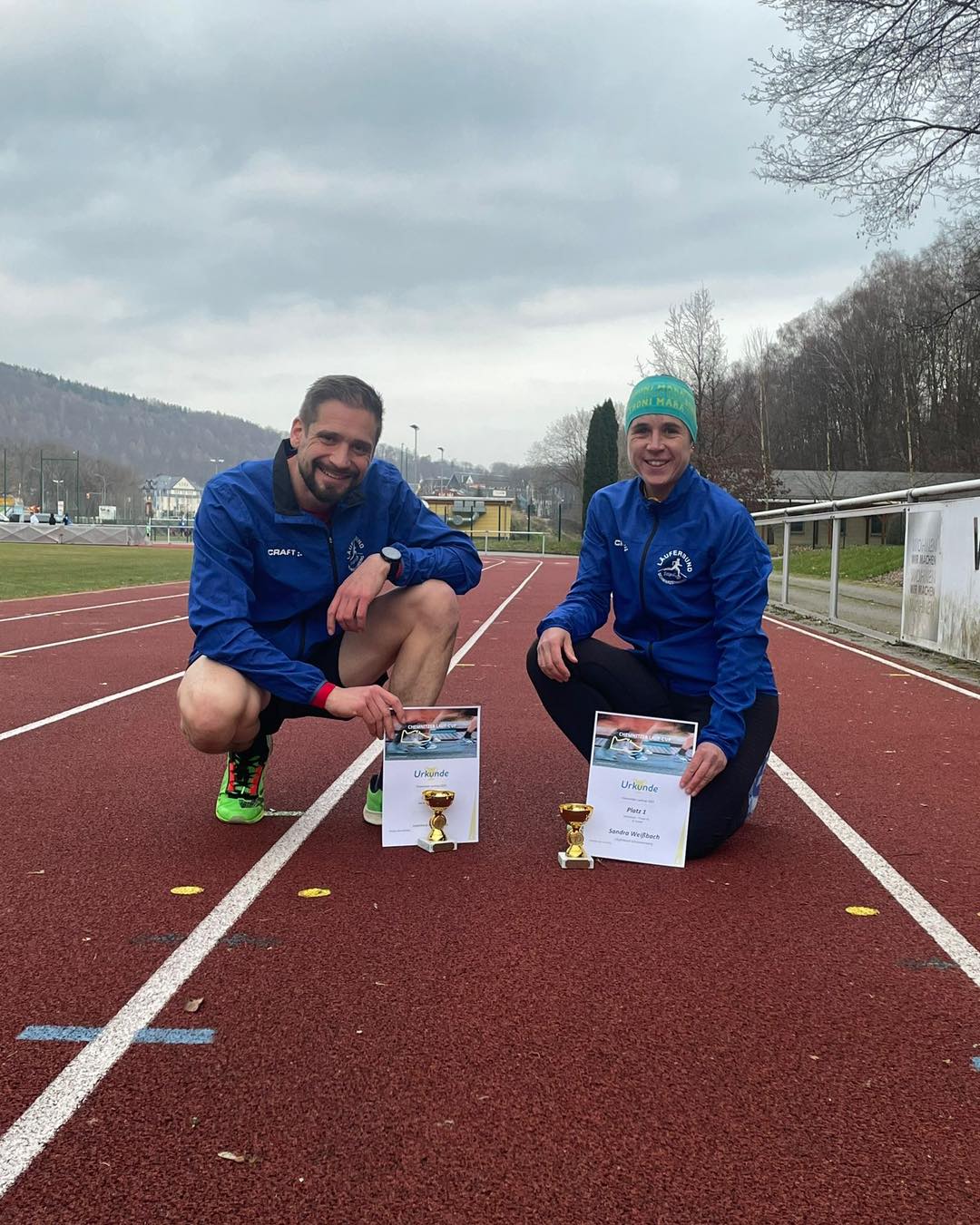 Siegerehrung Chemnitzer Laufcup